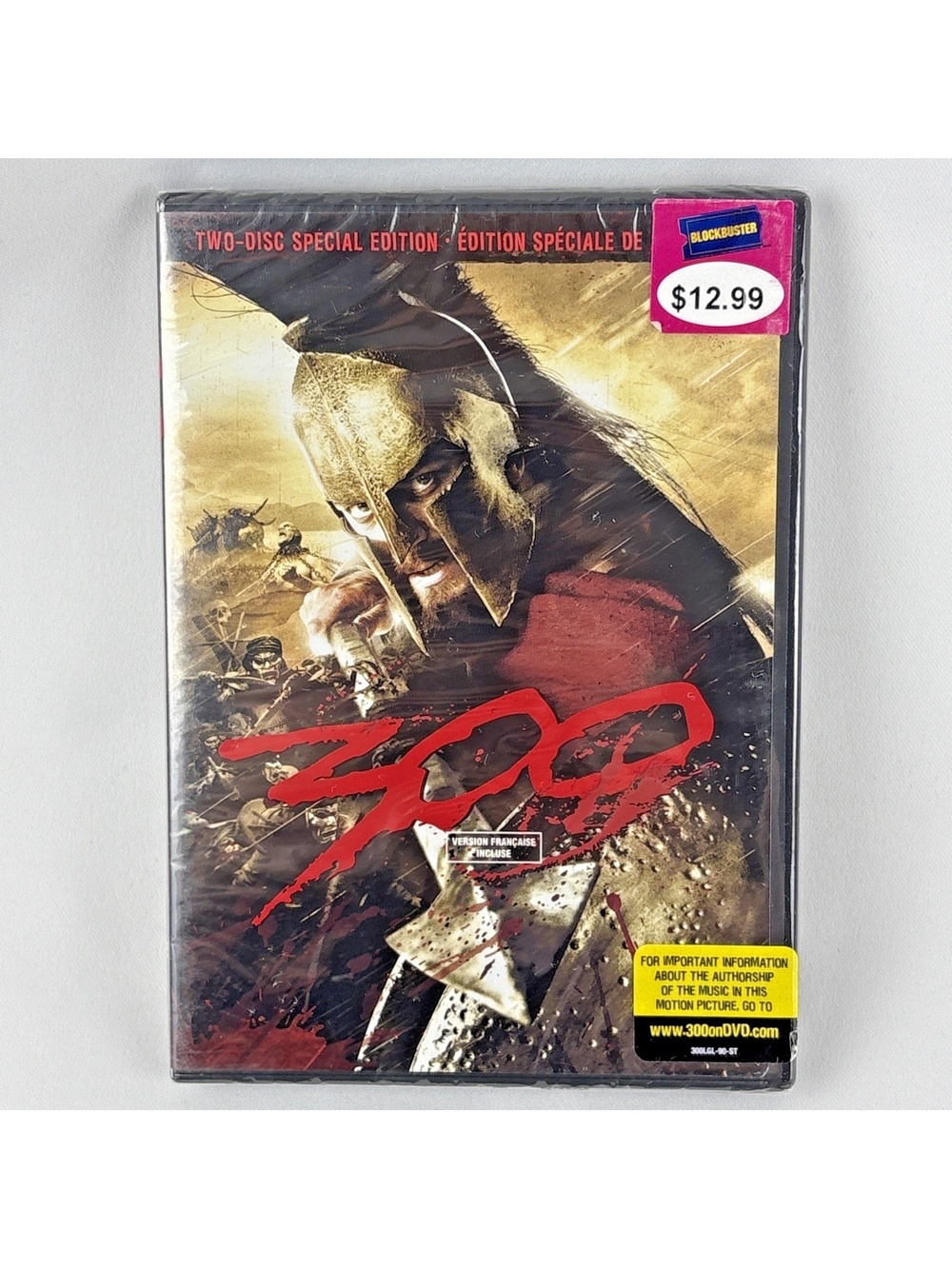 300 (Two-Disc Special Edition) (DVD) New Sealed